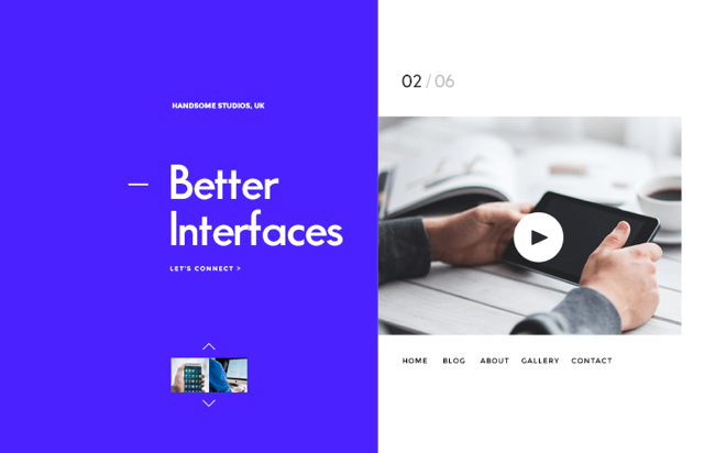 Split Content On Web Development